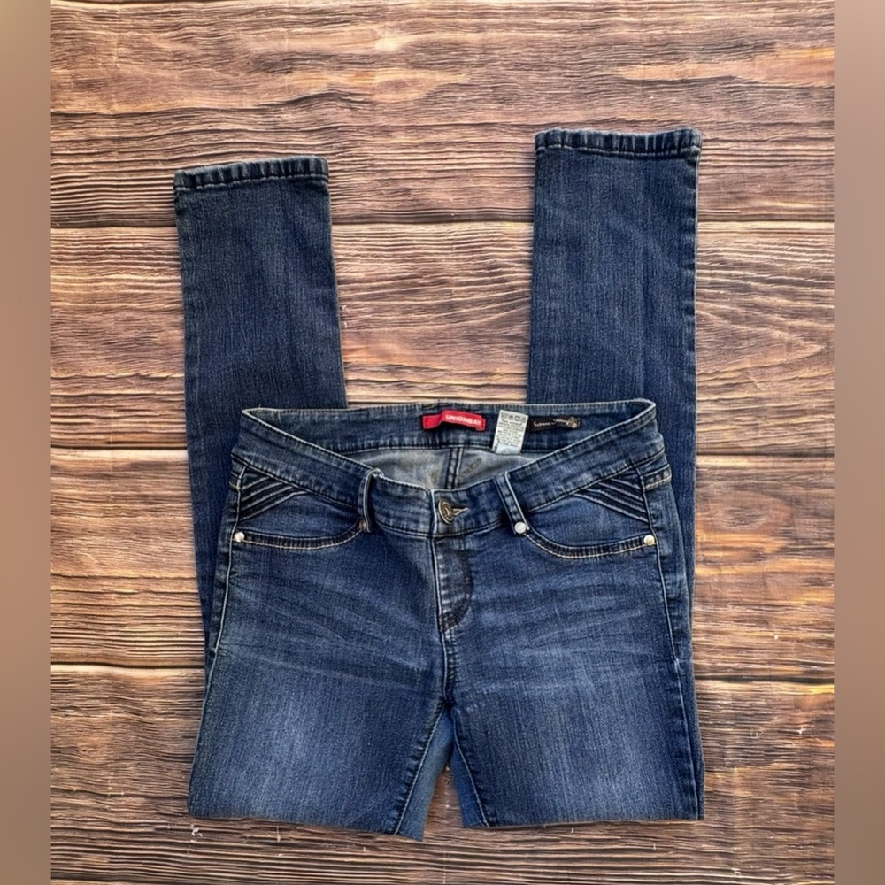 UnionBay Extreme Skinny Jeans Women’s Size 9 Blue Denim Mid Rise Stretch - Picture 7 of 12
